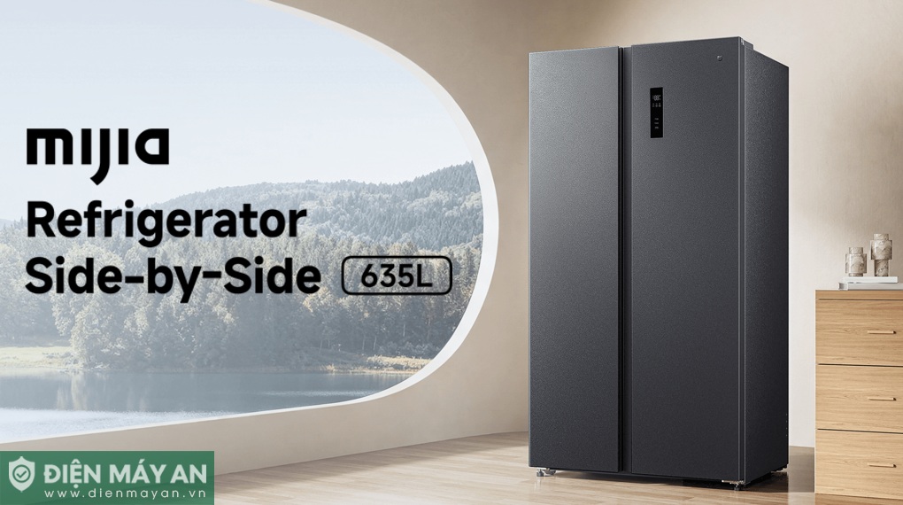 Tủ lạnh Xiaomi Mijia Inverter 635 lít Side By Side MRS72HMPAVN